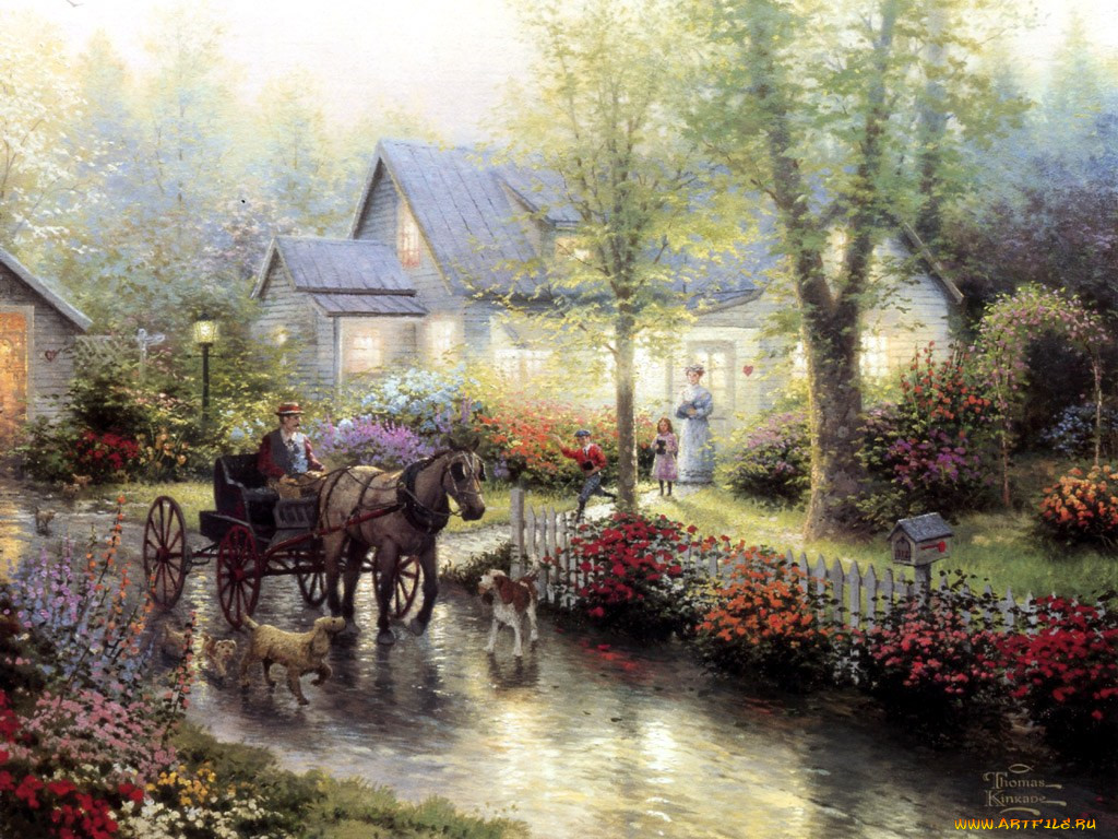 thomas, kinkade, , 